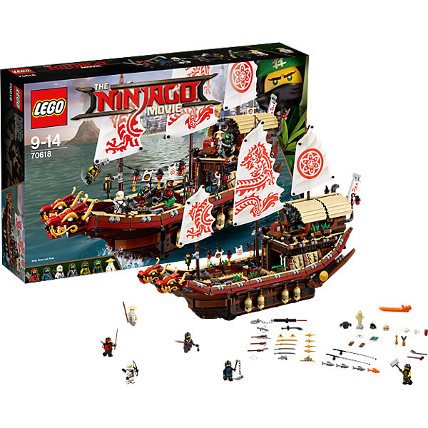 

LEGO NINJAGO 70618: Летающий корабль Мастера Ву