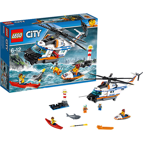 

LEGO City 60166: Сверхмощный спасательный вертолёт