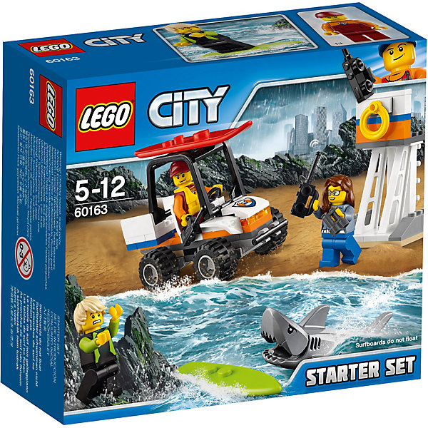 

LEGO City 60163: Набор для начинающих «Береговая охрана»