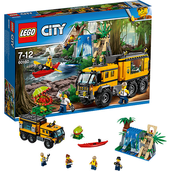 

LEGO City 60160: Передвижная лаборатория в джунглях