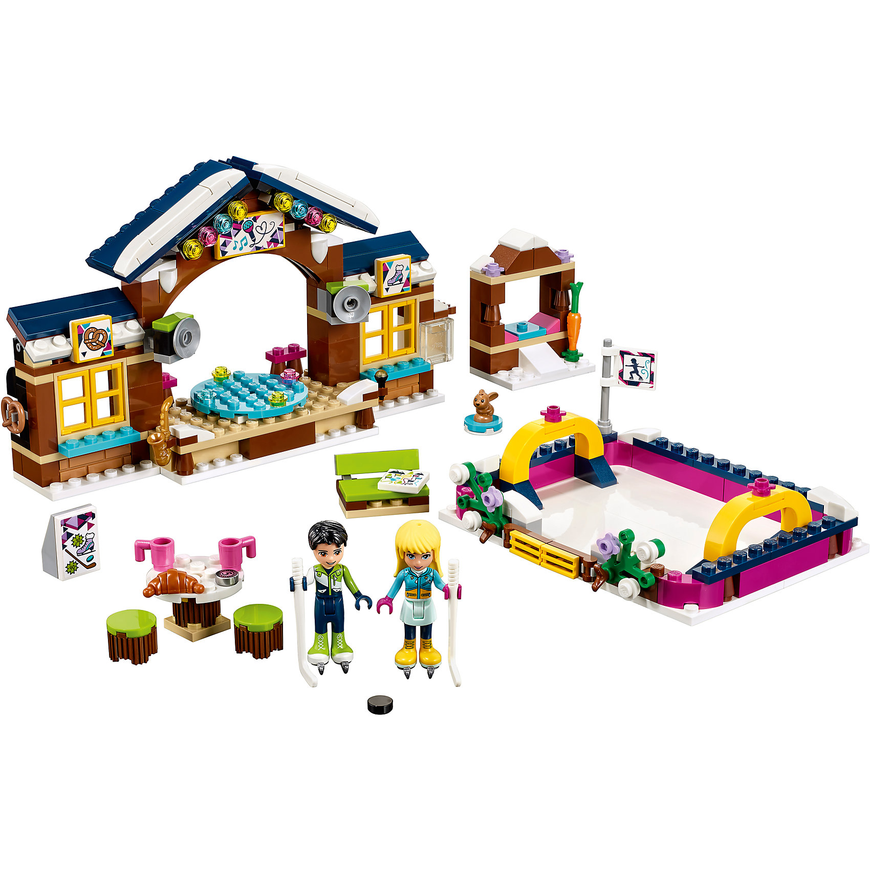 фото LEGO Friends 41322: Горнолыжный курорт: каток