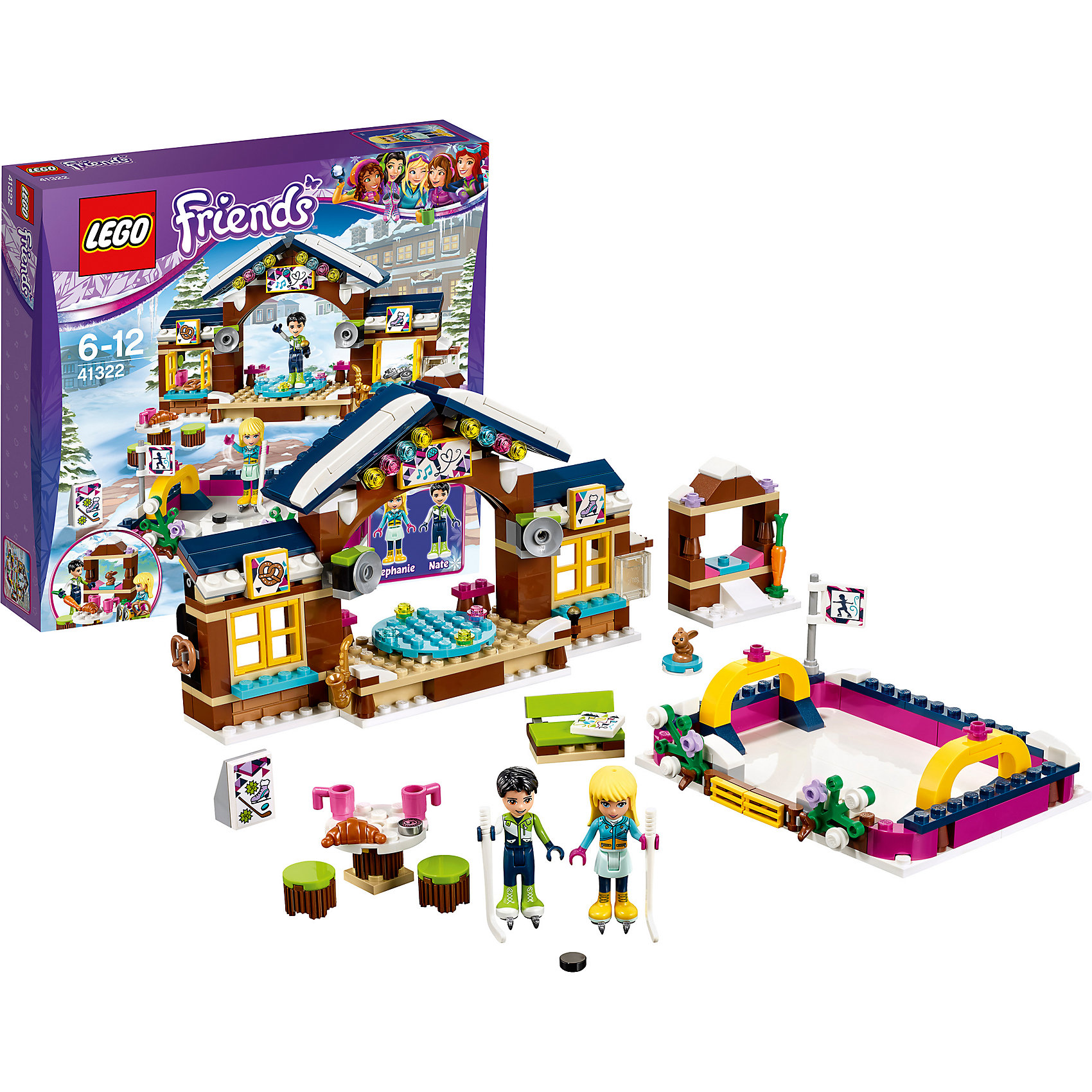 фото LEGO Friends 41322: Горнолыжный курорт: каток