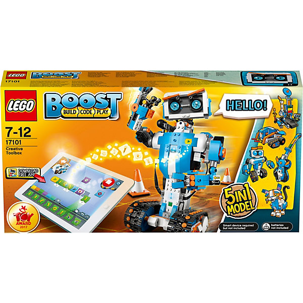 

LEGO Boost 17101: Набор для конструирования и программирования, Разноцветный