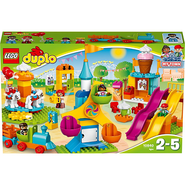 

LEGO DUPLO 10840: Большой парк аттракционов