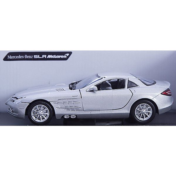 

Машина "MERCEDES-BENZ SLR MCLAREN", 1:24, серая