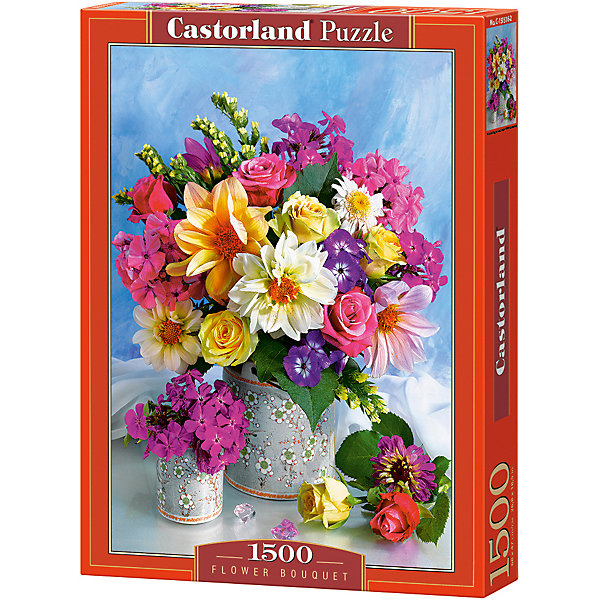 

Пазл Castorland "Букет цветов", 1500 деталей
