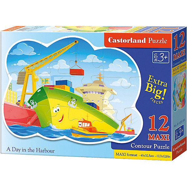 

Макси-пазл Castorland "День в гавани", 12 деталей