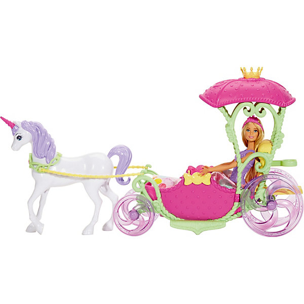 

Игровой набор Barbie Конфетная карета и кукла