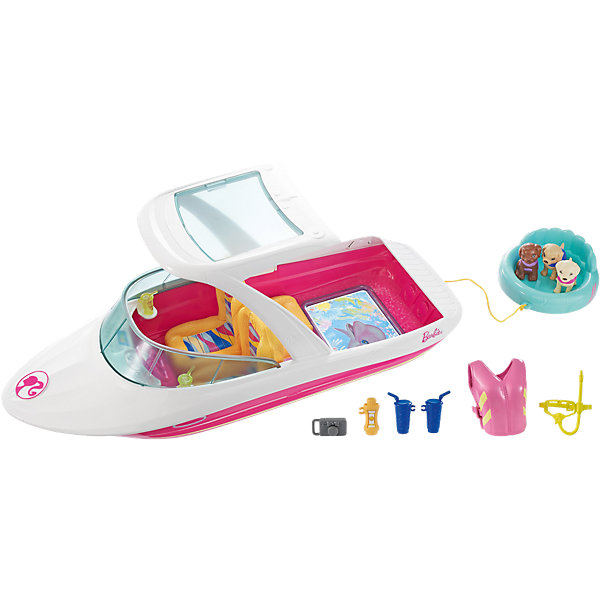 

Игровой набор Barbie «Моторная лодка с аксессуарами»