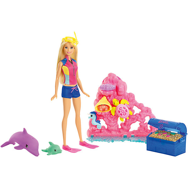 Mattel Игровой набор Barbie из серии «Морские приключения»