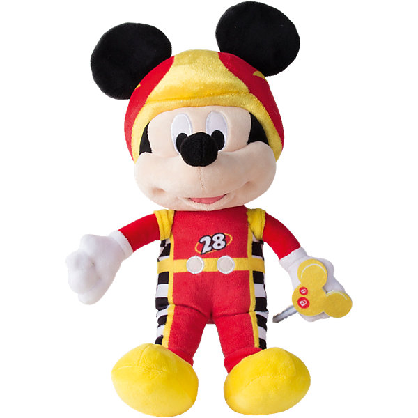 

Disney Мягкая игрушка "Микки и весёлые гонки: Микки Маус" (34 см, звук, музыка)