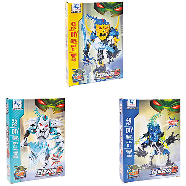 

Конструктор фигурка воина, 17 см, JUNFA Toys
