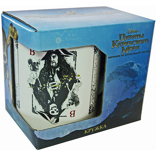 

Кружка "Пираты Карибского Моря. Карты" в подарочной упаковке, 350 мл., Disney