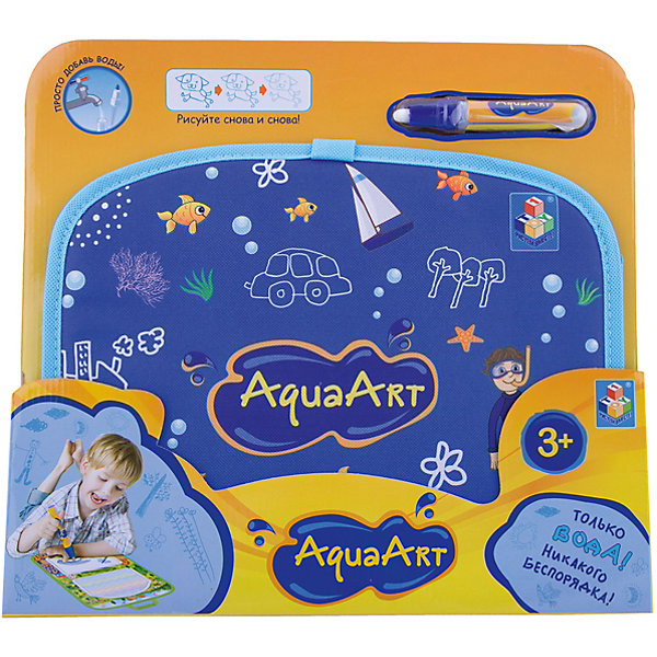 

Коврик для рисования, синий, 1toy AquaArt