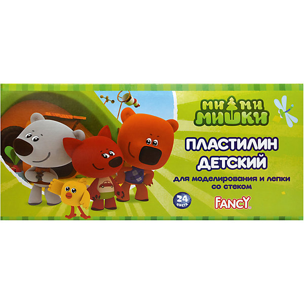 

ACTION! Пластилин FANCY, 24 цв