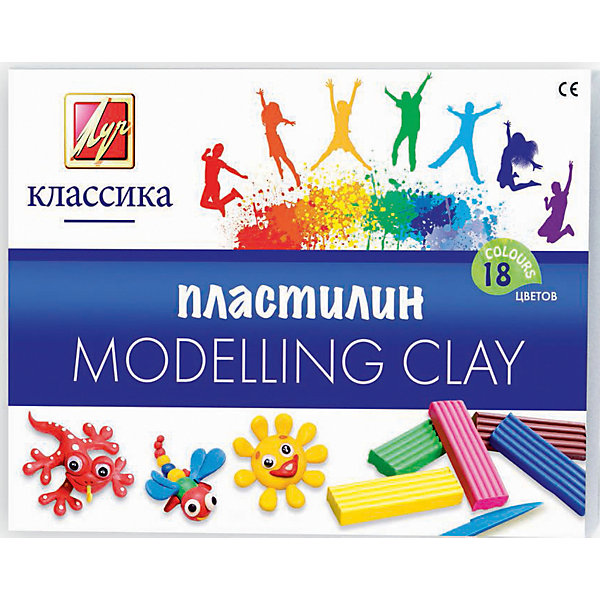 

Луч Пластилин 18 цветов