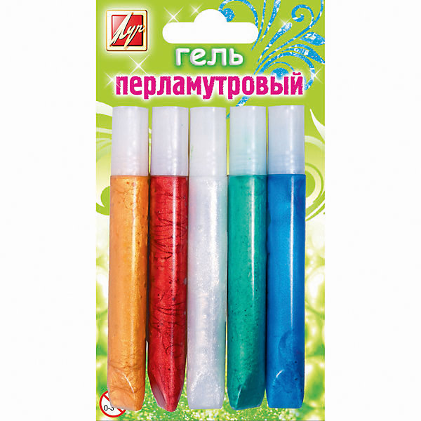 

ЛУЧ Гель с блестками 5 цветов