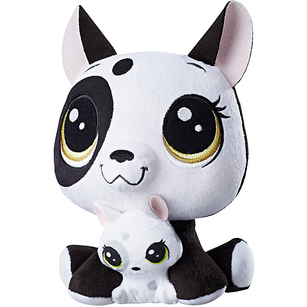 

Мягкая игрушка Littlest Pet Shop "Плюшевые парочки" Bullena Doghouser & Scamper Doghouser, 16 см