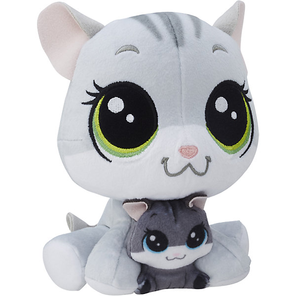 

Мягкая игрушка Littlest Pet Shop "Плюшевые парочки" Tabsy Felino и Holiday Felino, 16 см