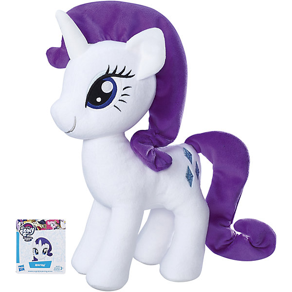 

Мягкая игрушка Hasbro My little Pony "Плюшевые пони" Рарити, 30 см