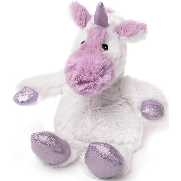 

Игрушка-грелка Белый единорог Cozy Plush, Warmies
