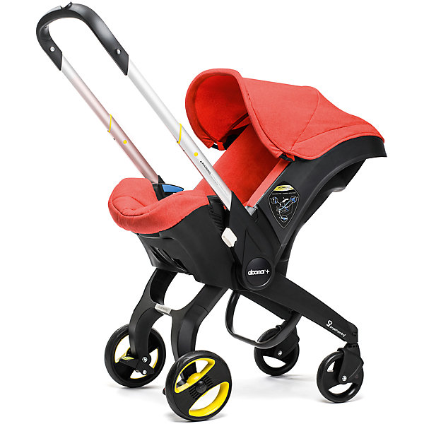 

Коляска-автокресло Simple Parenting Doona+, 0-13кг, love, Красный