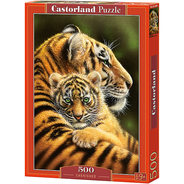 

Пазлы "Тигры ", 500 деталей, Castorland