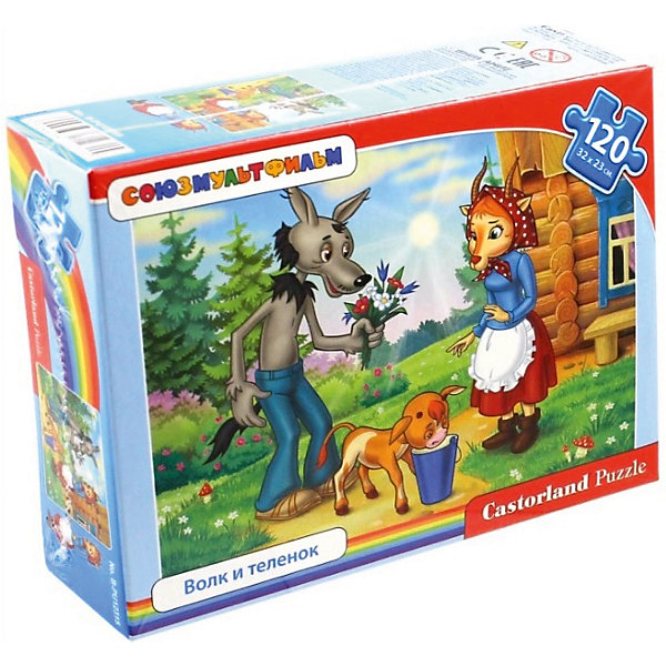 

Пазл Castorland "Волк и теленок", 120 деталей