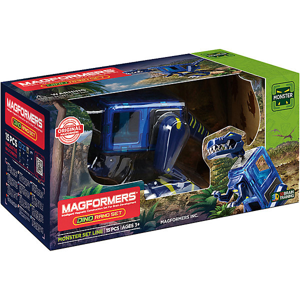 

Магнитный конструктор 716003 Dino Rano set, MAGFORMERS