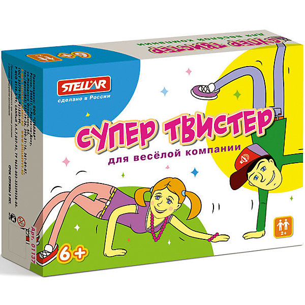 

Настольная игра "Супер Твистер", Стеллар-М