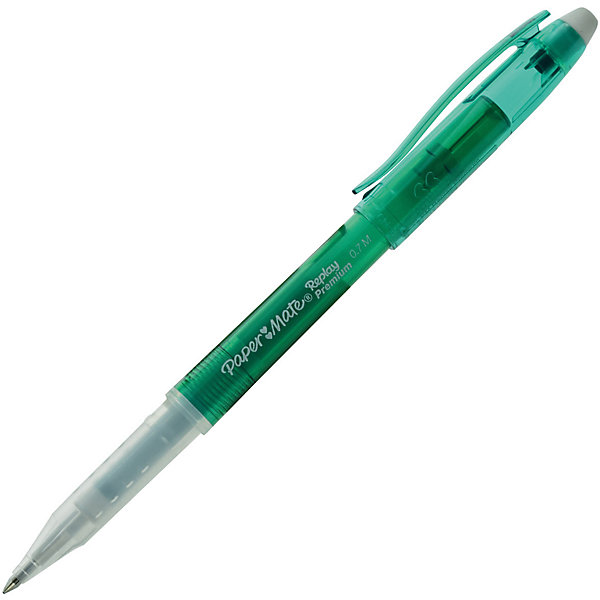 Ручка гелевая "Replay Premium" со стираемыми чернилами, зеленая Paper Mate 6884857
