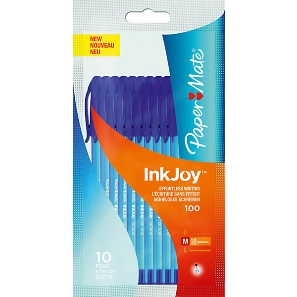 

Ручка шариковая Paper mate "Inkjoy" 10 шт., синяя