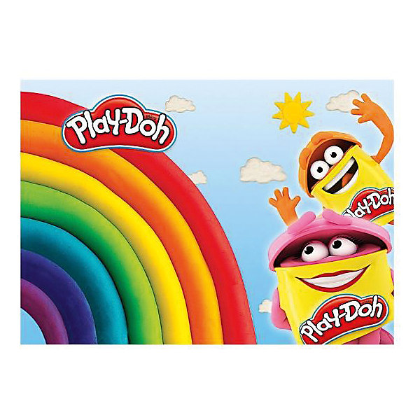 Kinderline Play-Doh Подкладка на стол д/лепки и рисования А4 Размер 21 x 30 см.