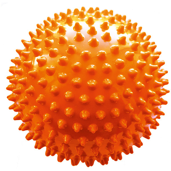 

Мяч ёжик оранжевый, 8,5 см, МалышОК
