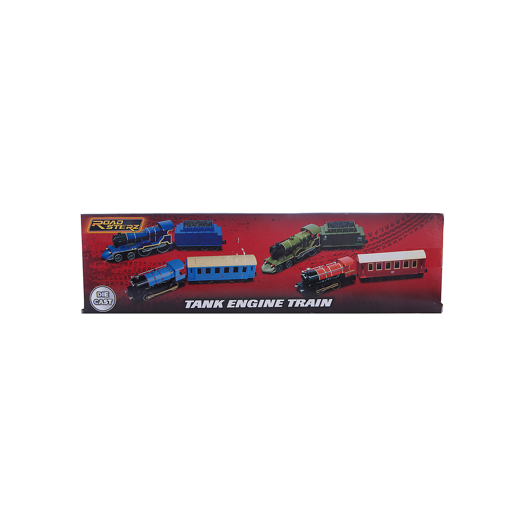 Паровозик Roadsterz голубой с вагоном, HTI 6908023