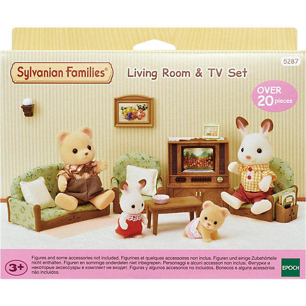 фото Набор Sylvanian Families "Гостиная с телевизором" Эпоха чудес