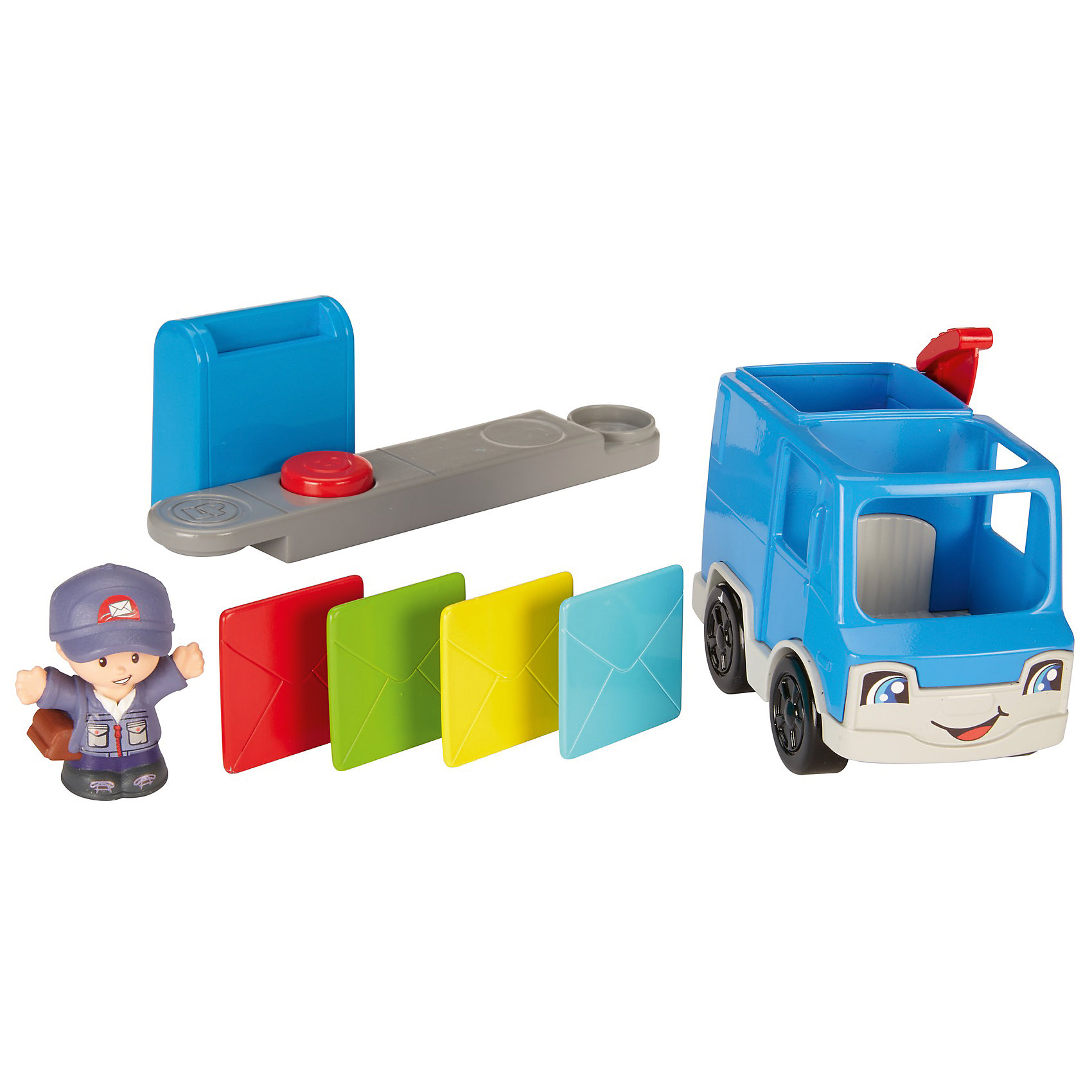 фото Транспортное средство Fisher-Price Little People Sending Love Mail Truck Mattel