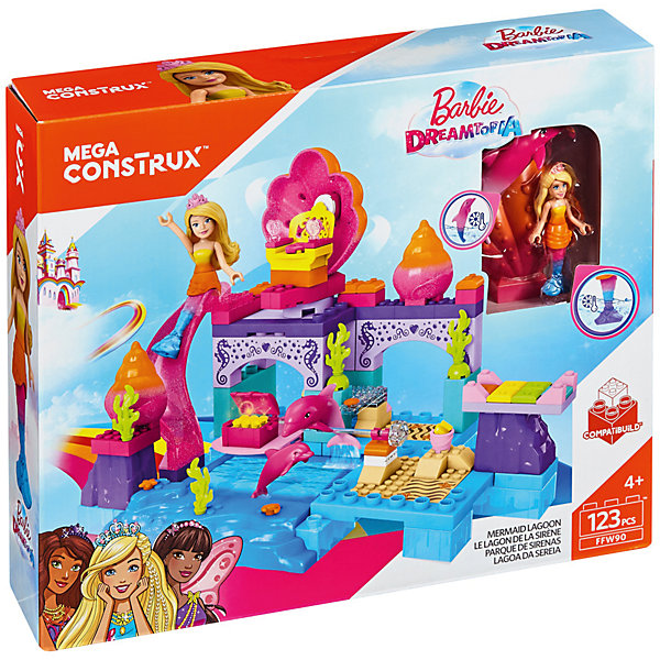 

Конструктор MEGA CONSTRUX Barbie "Лагуна русалок"