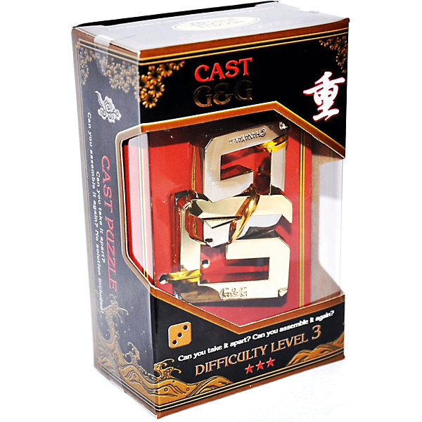 

Головоломка Двойное Джи, Hanayama Cast Puzzle