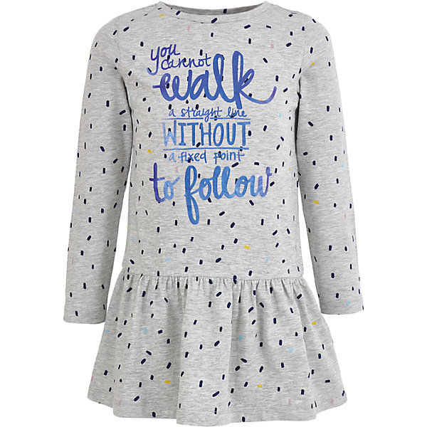 

Платье Button Blue для девочки, Серый