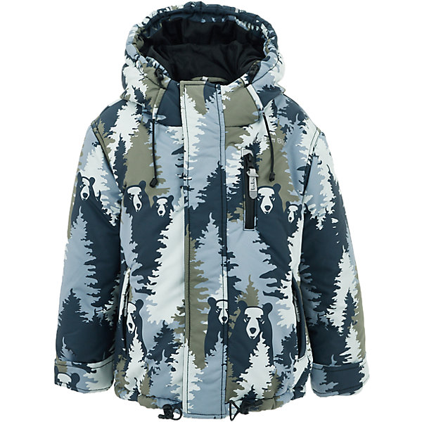

Куртка Button Blue для мальчика, Серый, Куртка Button Blue для мальчика