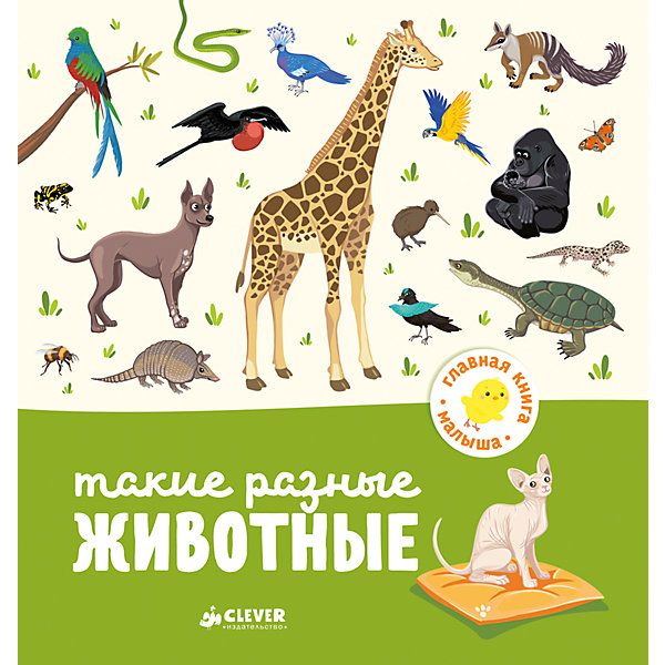 

Такие разные животные, А. Бессон, Главная книга малыша