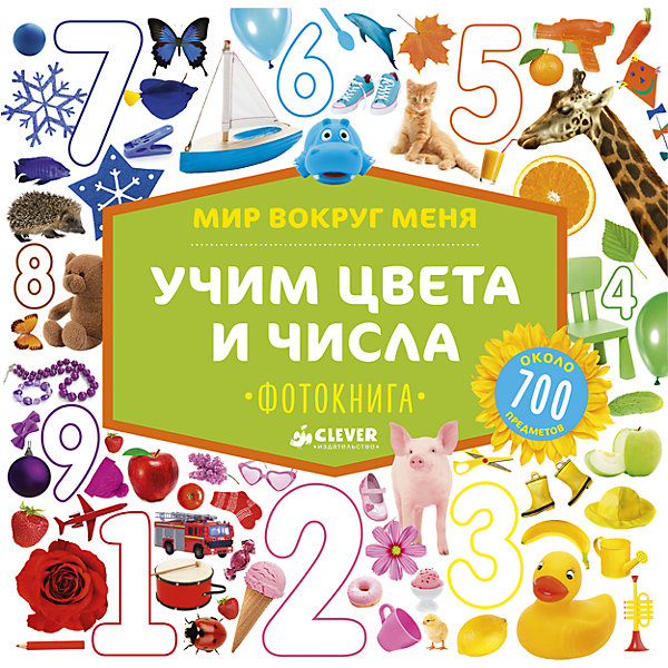 

Фотокнига "Учим цвета и числа" CLEVER, Мир вокруг меня