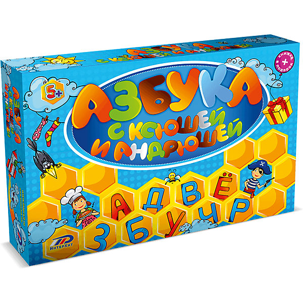 

Настольная игра "Азбука с Ксюшей и Андрюшей" ИнтерХит