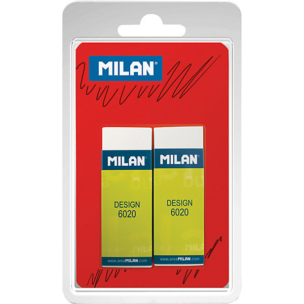 

Набор ластиков "Design 6020" 2 шт Milan