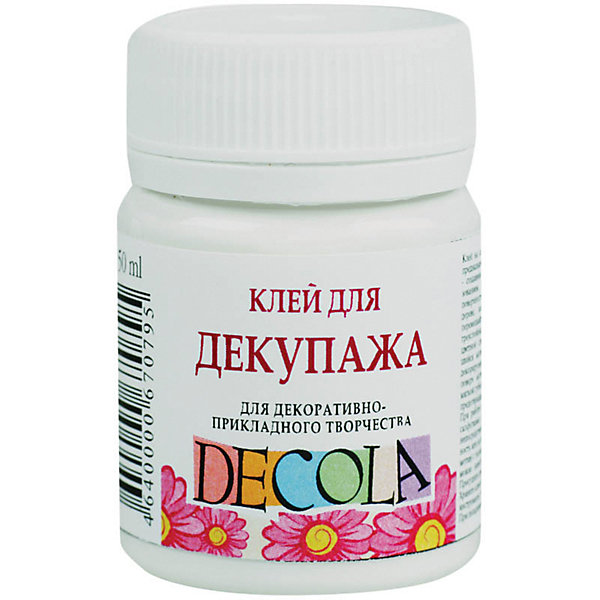 

Клей для декупажа 50мл Decola