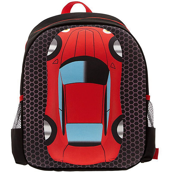 Рюкзак Машина, цвет черный с красным 3D Bags 7054025