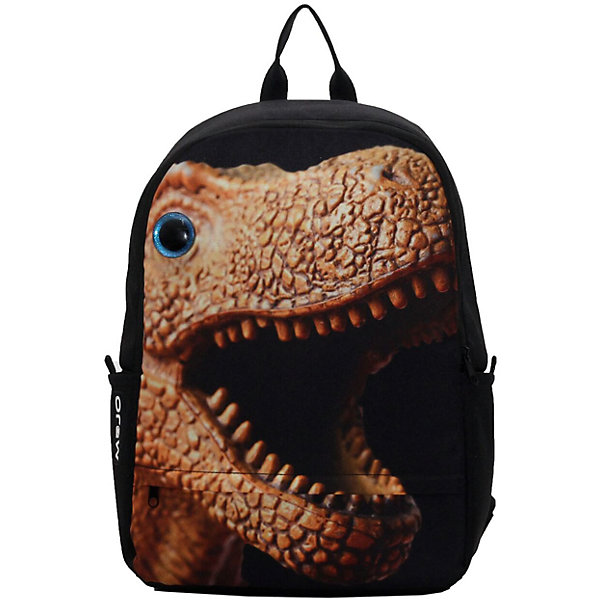 фото Рюкзак Dino with 3D eye, цвет черный с пеналом Mojo pax