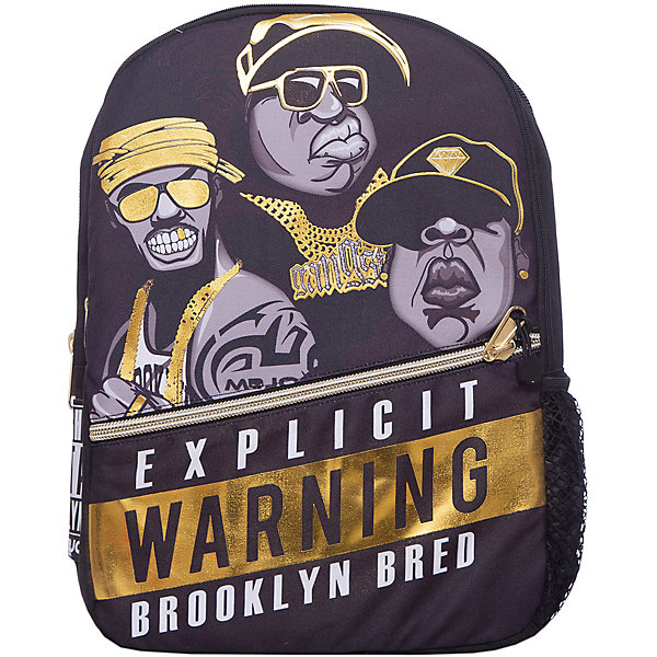 

Рюкзак "Straight Outta Brooklyn: Rappers", цвет черный/желтый
