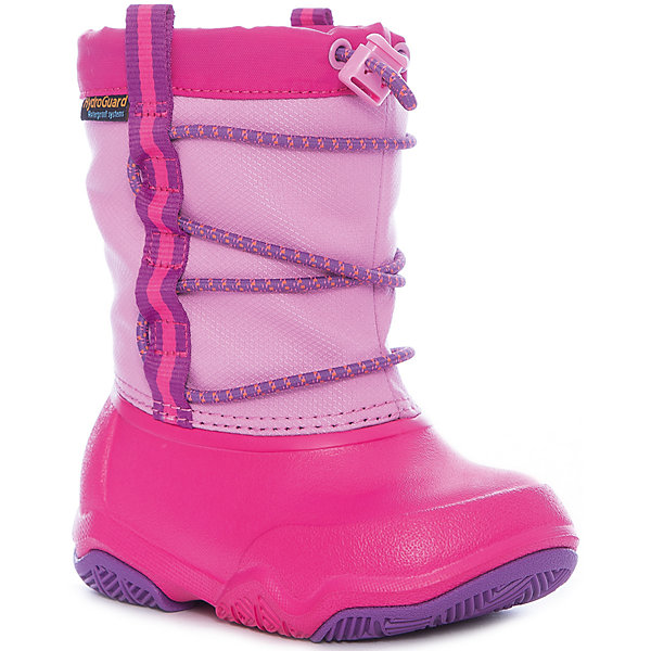 

Сноубутсы CROCS Swiftwater Waterproof Boot K, Розовый